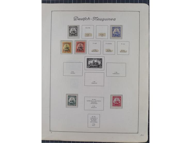 1872/1946, ungebrauchte/postfrische und gestempelte Sammlung ab Deutsches Reich mit besseren, ab 1933 viele postfrische Ausga