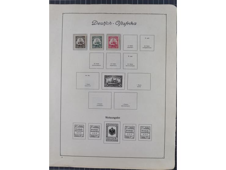 1872/1946, ungebrauchte/postfrische und gestempelte Sammlung ab Deutsches Reich mit besseren, ab 1933 viele postfrische Ausga