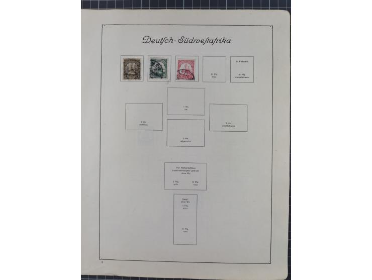 1872/1946, ungebrauchte/postfrische und gestempelte Sammlung ab Deutsches Reich mit besseren, ab 1933 viele postfrische Ausga