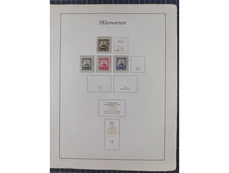 1872/1946, ungebrauchte/postfrische und gestempelte Sammlung ab Deutsches Reich mit besseren, ab 1933 viele postfrische Ausga