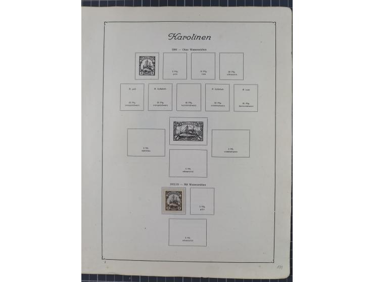 1872/1946, ungebrauchte/postfrische und gestempelte Sammlung ab Deutsches Reich mit besseren, ab 1933 viele postfrische Ausga