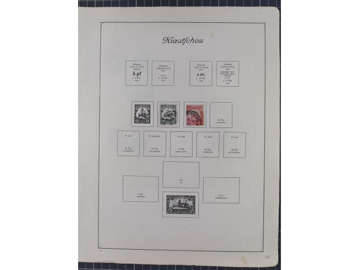 1872/1946, ungebrauchte/postfrische und gestempelte Sammlung ab Deutsches Reich mit besseren, ab 1933 viele postfrische Ausga