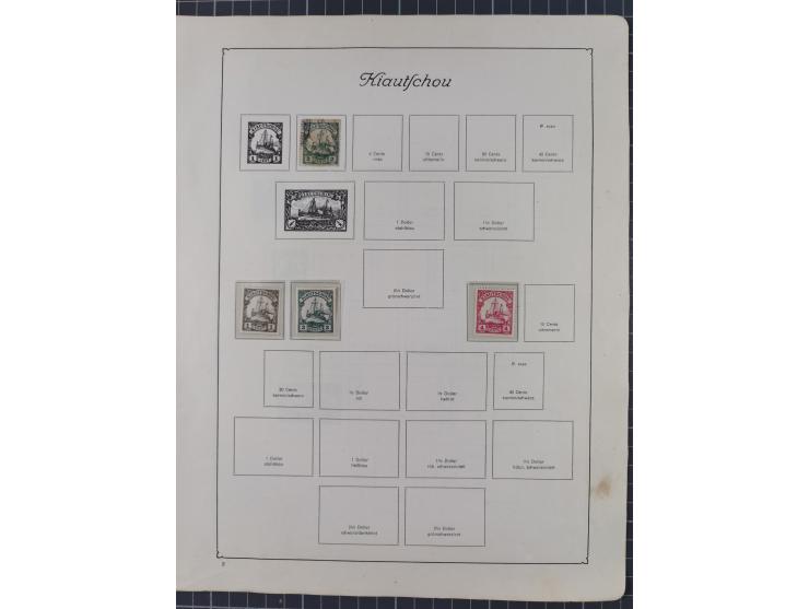 1872/1946, ungebrauchte/postfrische und gestempelte Sammlung ab Deutsches Reich mit besseren, ab 1933 viele postfrische Ausga