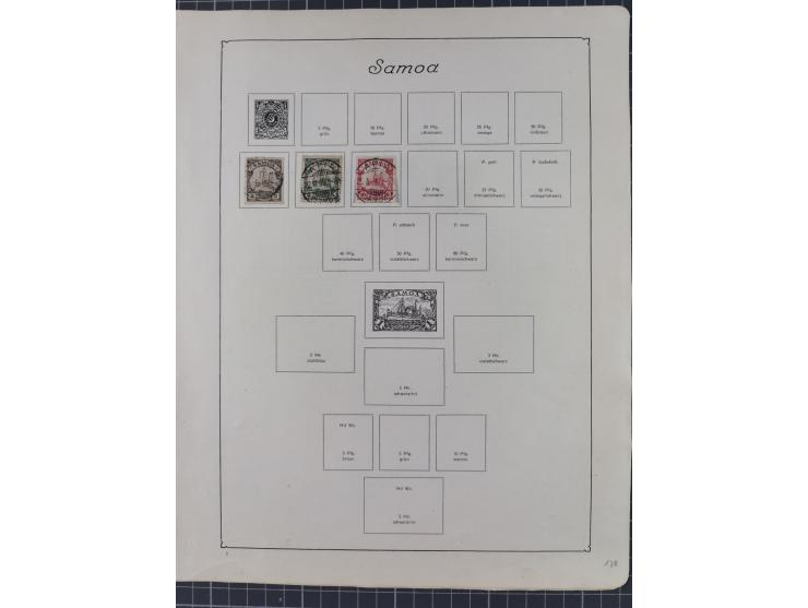 1872/1946, ungebrauchte/postfrische und gestempelte Sammlung ab Deutsches Reich mit besseren, ab 1933 viele postfrische Ausga