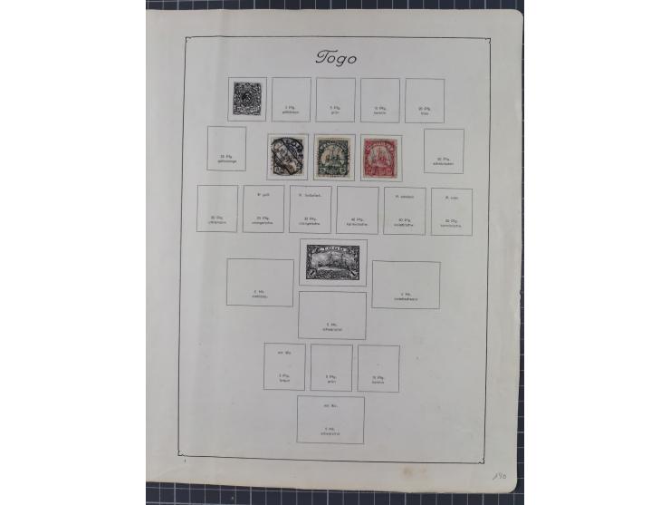 1872/1946, ungebrauchte/postfrische und gestempelte Sammlung ab Deutsches Reich mit besseren, ab 1933 viele postfrische Ausga