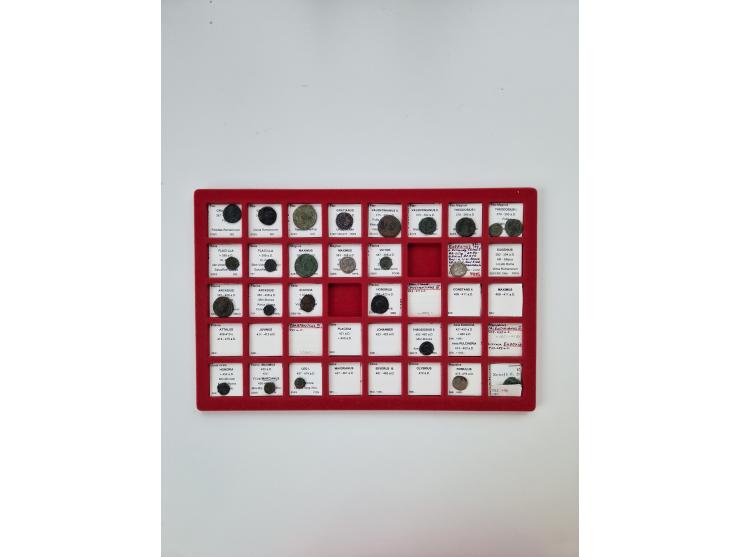 RÖMISCHES REICH: 114 v. Chr./474 n. Chr. (ca.), von Aemilius Lepidus bis Leo I., umfangreiche Sammlung mit über 450 römischen