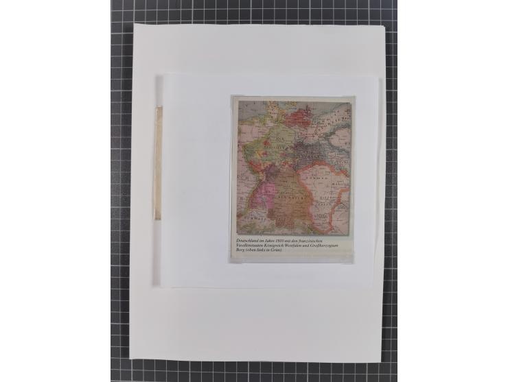 1698/1858 (ca.), über 75 Vorphila-Briefe, mit Thurn und Taxis, Hamburg. etc., dabei viele verschiedene Stempel und Verwendung