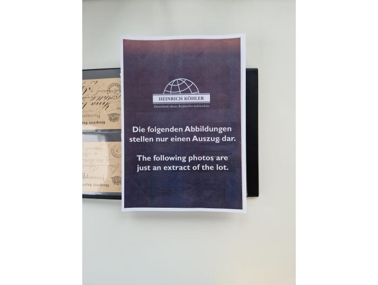 PRIVATGANZSACHEN: 1895/1912 (ca.), überwiegend reichhaltige ungebrauchte/gestempelte Sammlung von Privatpostkarten und Lithos