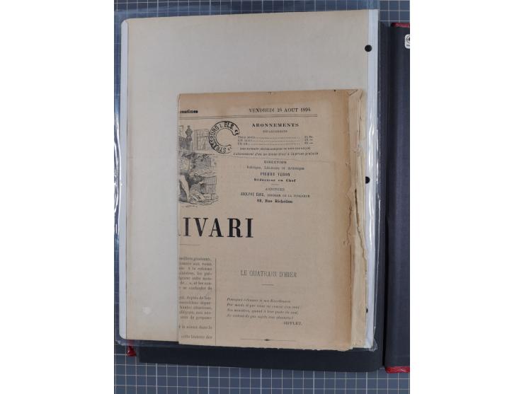 BERLIN-WESEL, kleine gestempelte Sammlung mit ca. 200 Werten, dabei u.a. Mi.-Nr. 1 im waagerechten Paar “WESEL” sowie "STRASS