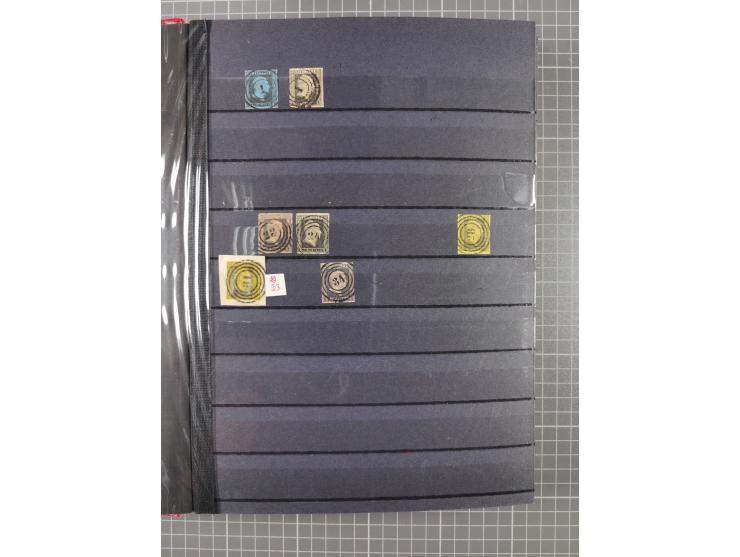 “1”-"1789", kleine Sammlung mit über 200 Werten, dabei einige wenige Paare, unterschiedliche Erhaltung