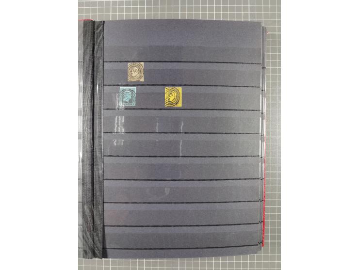 “1”-"1789", kleine Sammlung mit über 200 Werten, dabei einige wenige Paare, unterschiedliche Erhaltung