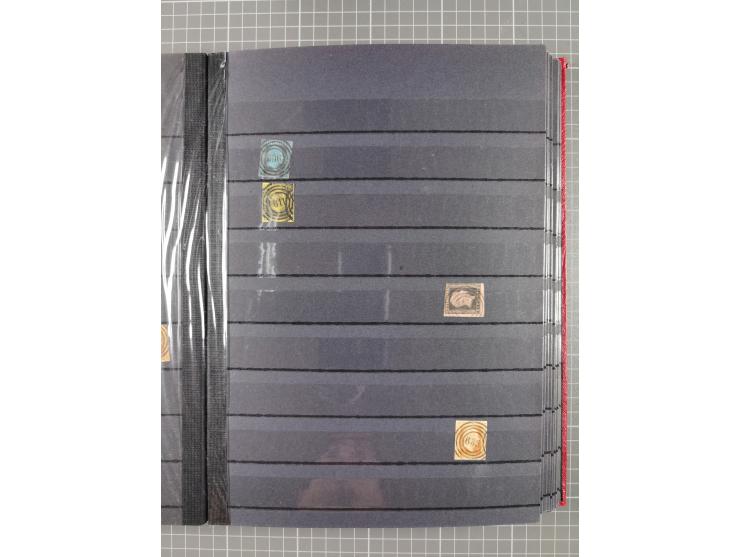 “1”-"1789", kleine Sammlung mit über 200 Werten, dabei einige wenige Paare, unterschiedliche Erhaltung