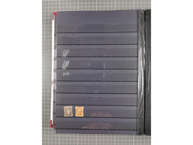 “1”-"1789", kleine Sammlung mit über 200 Werten, dabei einige wenige Paare, unterschiedliche Erhaltung