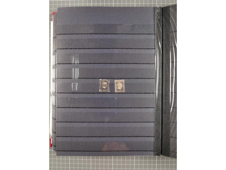 “1”-"1789", kleine Sammlung mit über 200 Werten, dabei einige wenige Paare, unterschiedliche Erhaltung