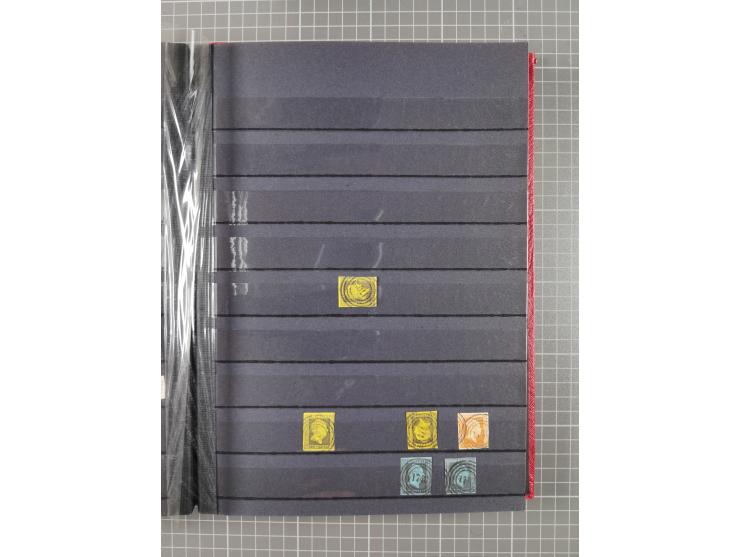 “1”-"1789", kleine Sammlung mit über 200 Werten, dabei einige wenige Paare, unterschiedliche Erhaltung