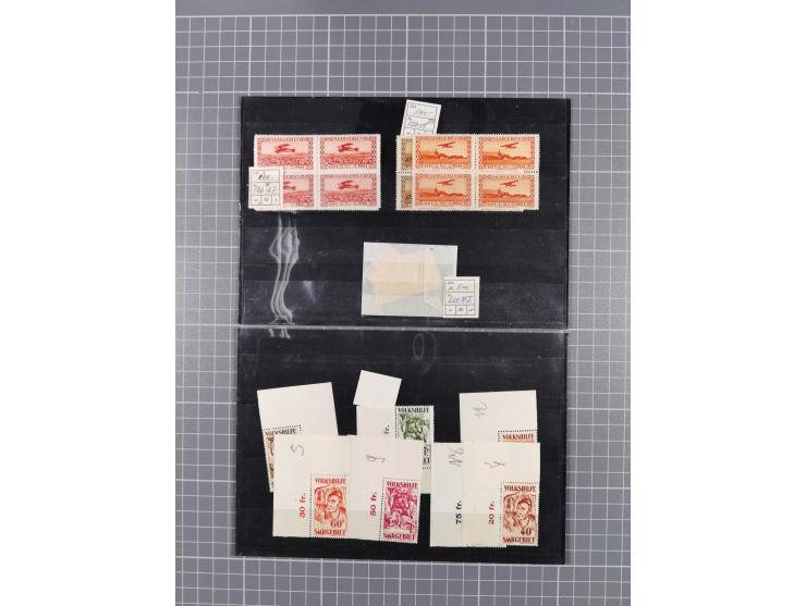 1914/21, ungebrauchte/postfrische und gestempelte Partie, dabei Rumänien Mi.-Nr. 12F 4x in gestempelter und einmal in postfri