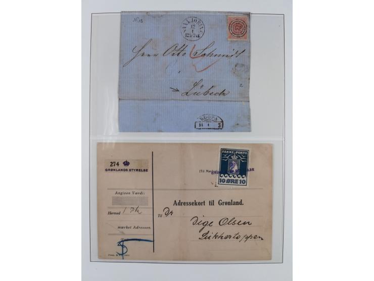 1684/1953 (ca.), attractive group of around 95 covers and cards, strength before the 1920s, showing an eclectic range of usag