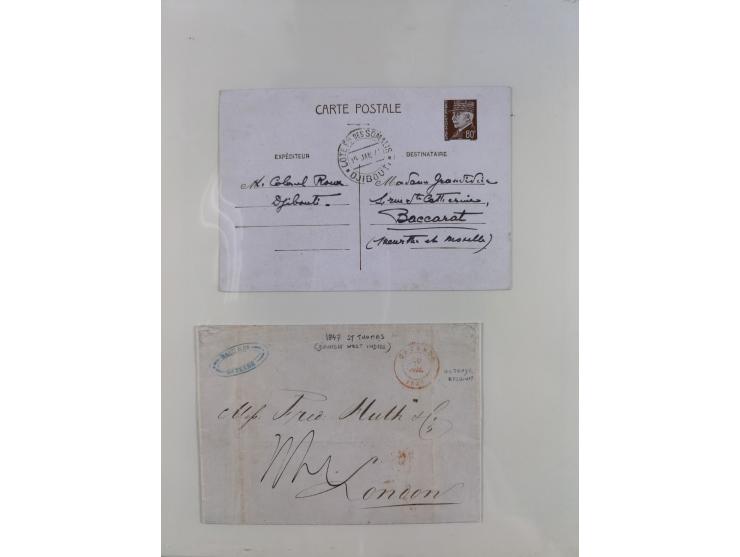 1684/1953 (ca.), attractive group of around 95 covers and cards, strength before the 1920s, showing an eclectic range of usag