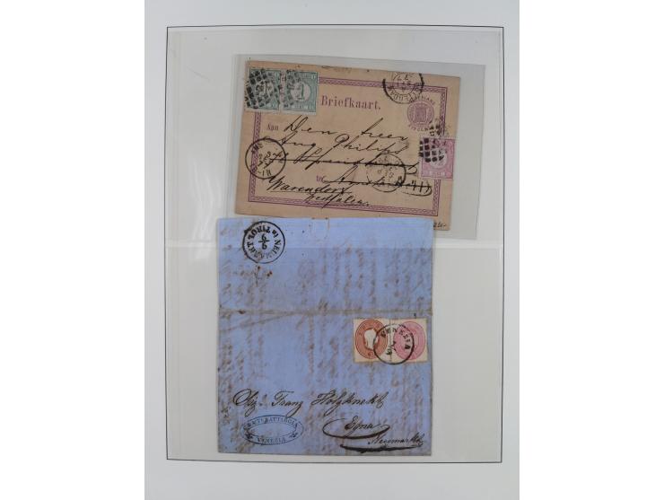 1684/1953 (ca.), attractive group of around 95 covers and cards, strength before the 1920s, showing an eclectic range of usag