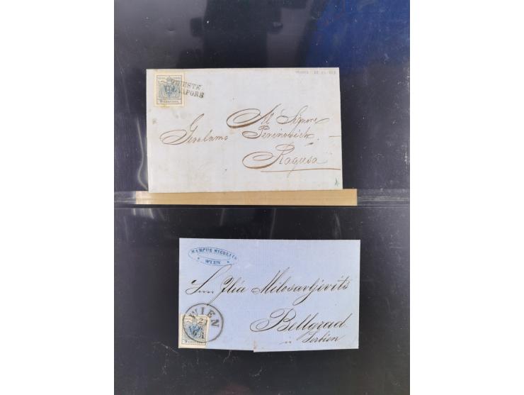 1684/1953 (ca.), attractive group of around 95 covers and cards, strength before the 1920s, showing an eclectic range of usag