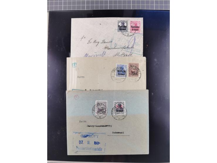 1684/1953 (ca.), attractive group of around 95 covers and cards, strength before the 1920s, showing an eclectic range of usag