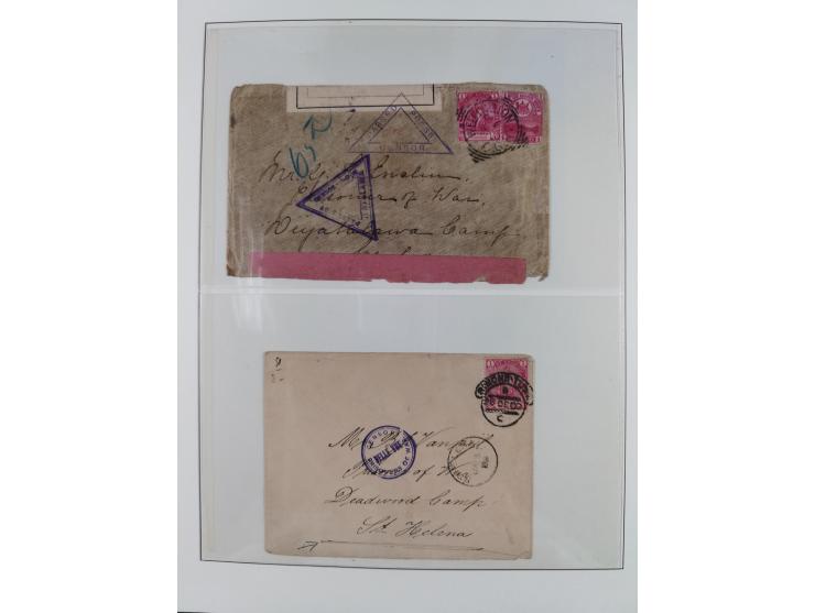 1684/1953 (ca.), attractive group of around 95 covers and cards, strength before the 1920s, showing an eclectic range of usag