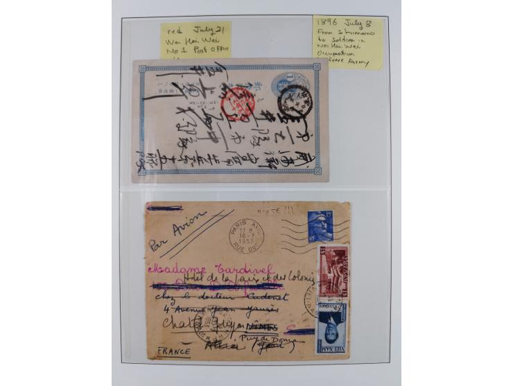 1684/1953 (ca.), attractive group of around 95 covers and cards, strength before the 1920s, showing an eclectic range of usag