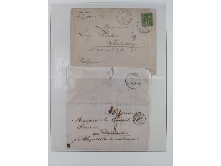 1684/1953 (ca.), attractive group of around 95 covers and cards, strength before the 1920s, showing an eclectic range of usag