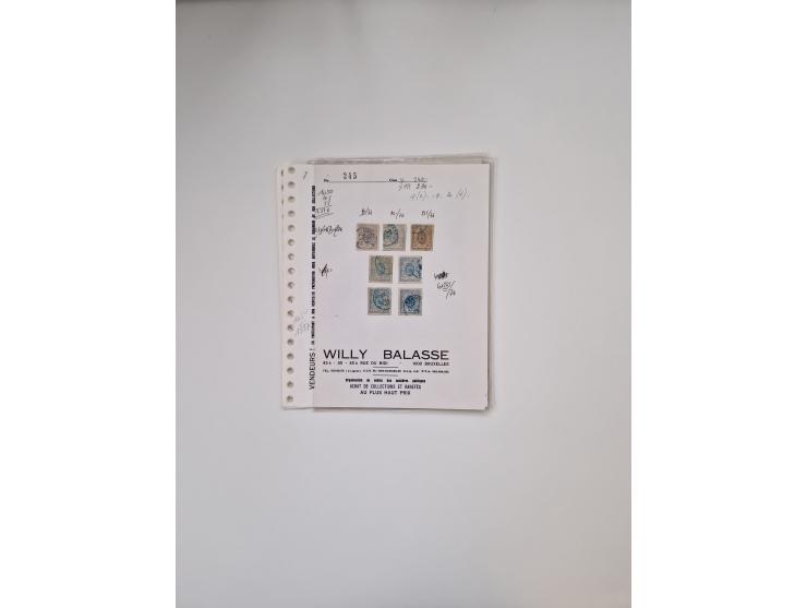 1838/1972 (ca.), valuable mint never hinged/unused and used collection with a few covers, including Officials, Postage Dues a