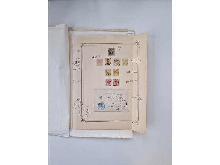 1838/1972 (ca.), valuable mint never hinged/unused and used collection with a few covers, including Officials, Postage Dues a