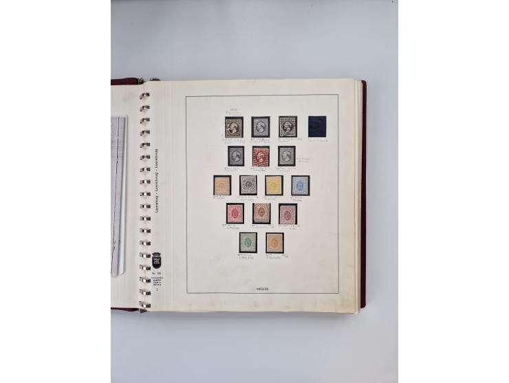 1838/1972 (ca.), valuable mint never hinged/unused and used collection with a few covers, including Officials, Postage Dues a