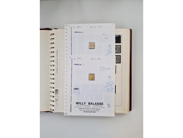 1838/1972 (ca.), valuable mint never hinged/unused and used collection with a few covers, including Officials, Postage Dues a