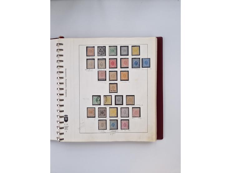 1838/1972 (ca.), valuable mint never hinged/unused and used collection with a few covers, including Officials, Postage Dues a