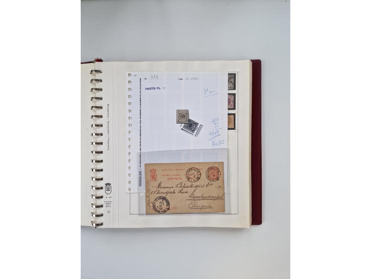 1838/1972 (ca.), valuable mint never hinged/unused and used collection with a few covers, including Officials, Postage Dues a