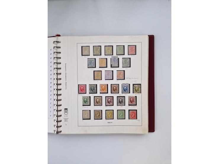 1838/1972 (ca.), valuable mint never hinged/unused and used collection with a few covers, including Officials, Postage Dues a