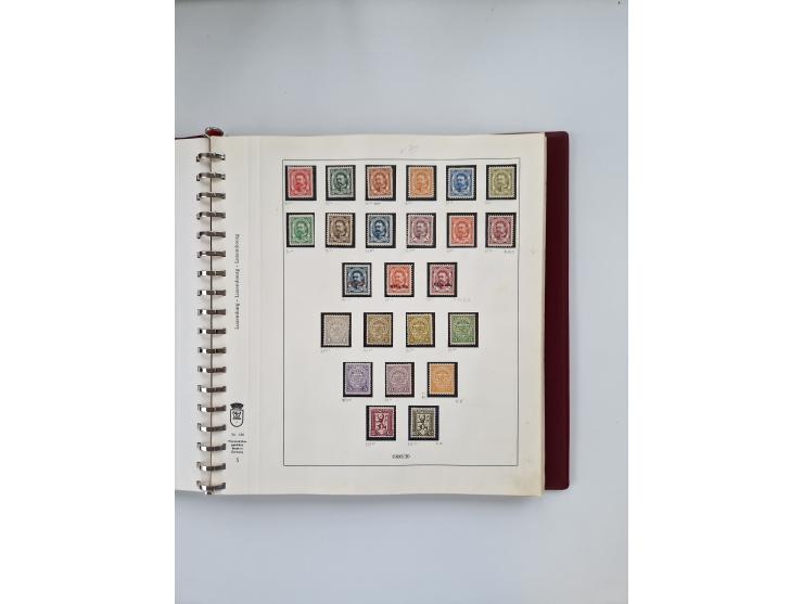 1838/1972 (ca.), valuable mint never hinged/unused and used collection with a few covers, including Officials, Postage Dues a