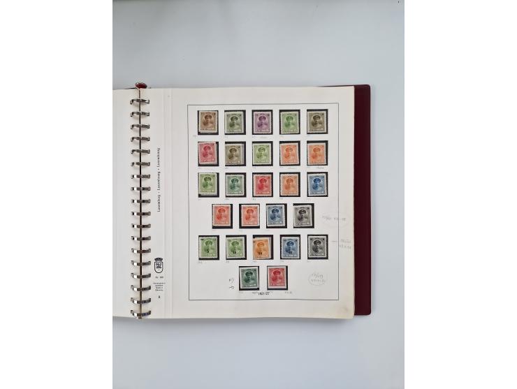 1838/1972 (ca.), valuable mint never hinged/unused and used collection with a few covers, including Officials, Postage Dues a