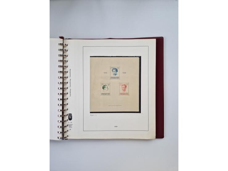 1838/1972 (ca.), valuable mint never hinged/unused and used collection with a few covers, including Officials, Postage Dues a