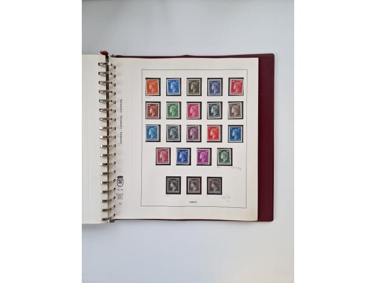 1838/1972 (ca.), valuable mint never hinged/unused and used collection with a few covers, including Officials, Postage Dues a