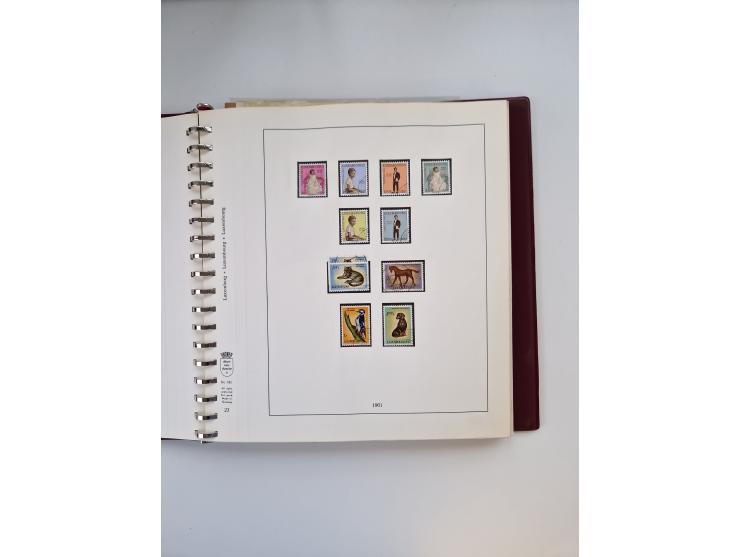 1838/1972 (ca.), valuable mint never hinged/unused and used collection with a few covers, including Officials, Postage Dues a