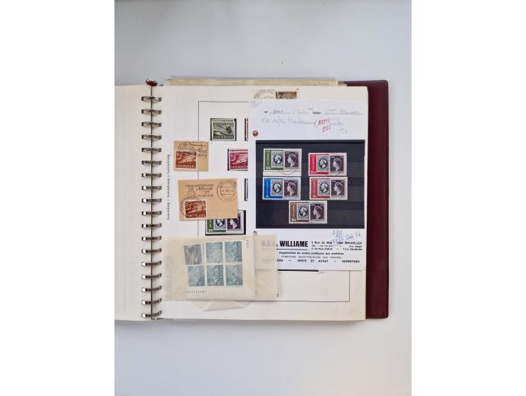 1838/1972 (ca.), valuable mint never hinged/unused and used collection with a few covers, including Officials, Postage Dues a