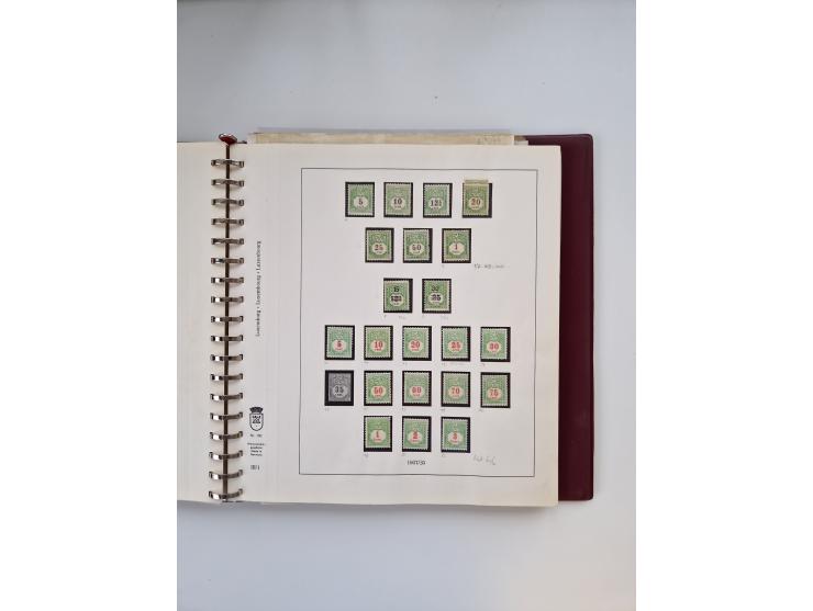 1838/1972 (ca.), valuable mint never hinged/unused and used collection with a few covers, including Officials, Postage Dues a