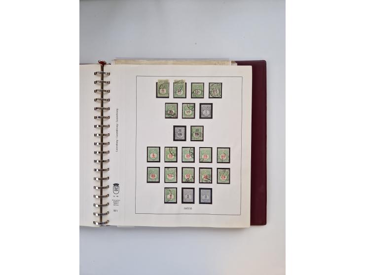 1838/1972 (ca.), valuable mint never hinged/unused and used collection with a few covers, including Officials, Postage Dues a