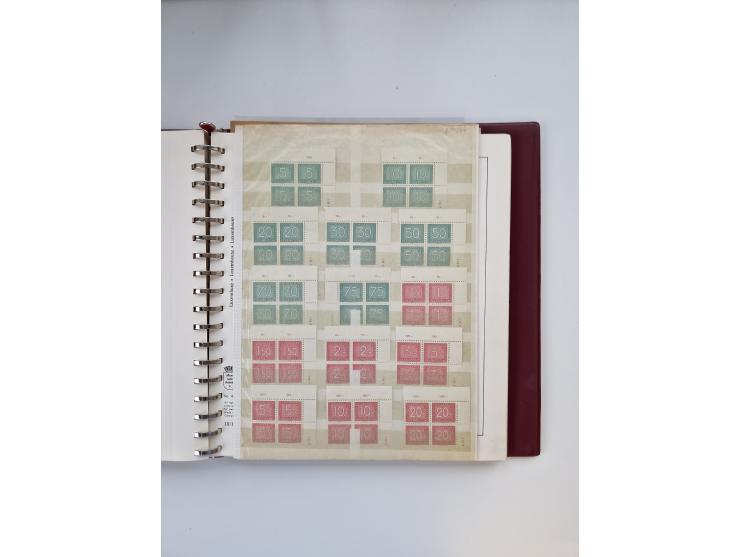 1838/1972 (ca.), valuable mint never hinged/unused and used collection with a few covers, including Officials, Postage Dues a