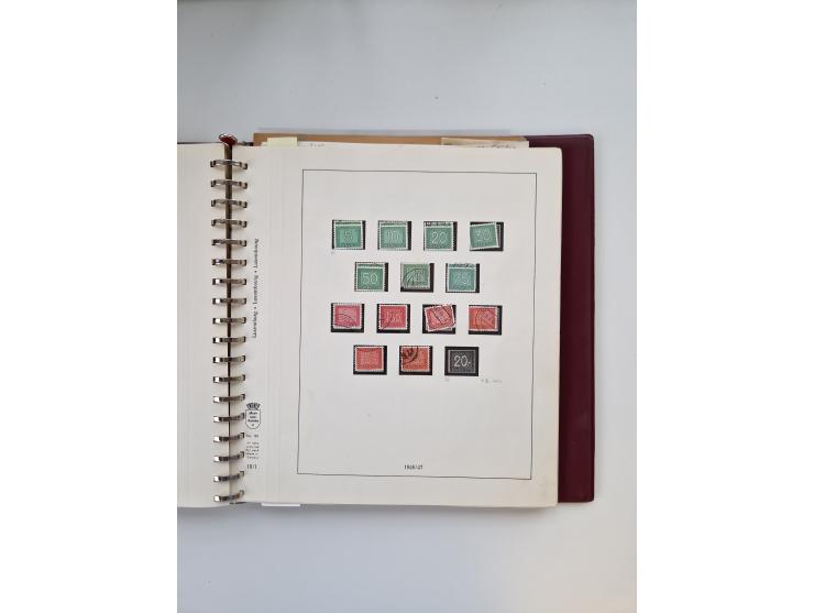 1838/1972 (ca.), valuable mint never hinged/unused and used collection with a few covers, including Officials, Postage Dues a