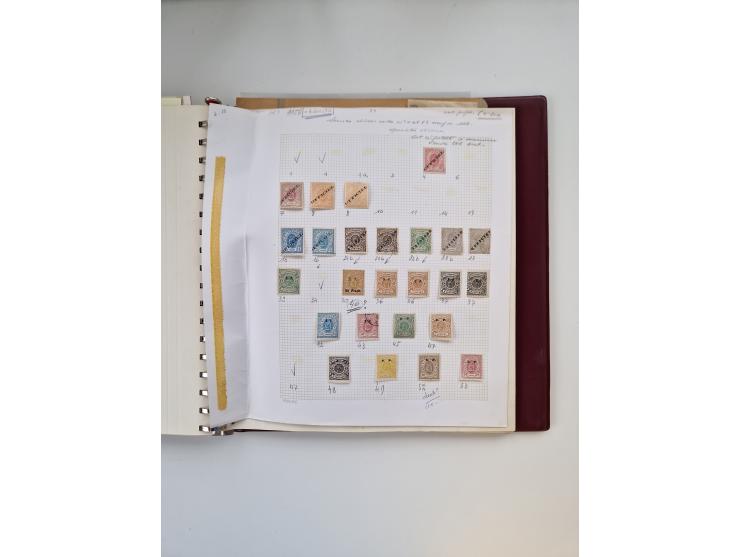 1838/1972 (ca.), valuable mint never hinged/unused and used collection with a few covers, including Officials, Postage Dues a