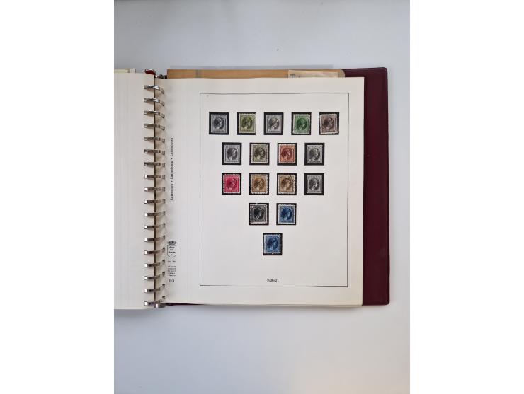 1838/1972 (ca.), valuable mint never hinged/unused and used collection with a few covers, including Officials, Postage Dues a