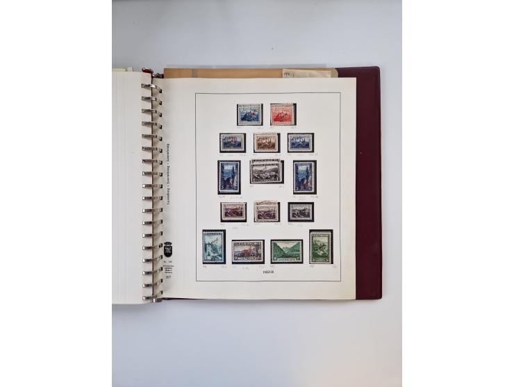 1838/1972 (ca.), valuable mint never hinged/unused and used collection with a few covers, including Officials, Postage Dues a