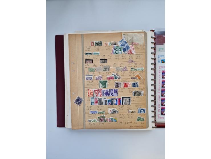 1838/1972 (ca.), valuable mint never hinged/unused and used collection with a few covers, including Officials, Postage Dues a