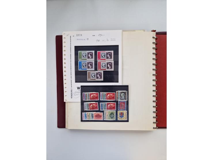 1838/1972 (ca.), valuable mint never hinged/unused and used collection with a few covers, including Officials, Postage Dues a